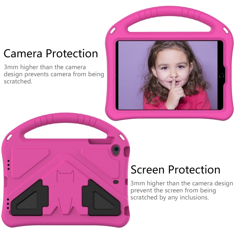 For iPad Mini5/4/3/2/1 EVA Flat Anti Falling Protective Case Shell with Holder(RoseRed) - iPad Mini 4 & 3 & 2 & 1 Cases by buy2fix | Online Shopping UK | buy2fix