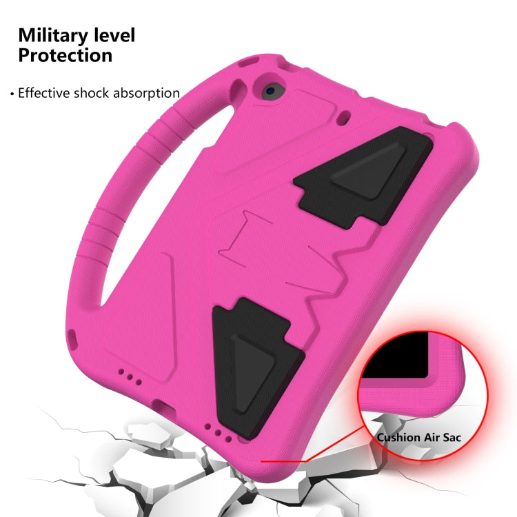 For iPad Mini5/4/3/2/1 EVA Flat Anti Falling Protective Case Shell with Holder(RoseRed) - iPad Mini 4 & 3 & 2 & 1 Cases by buy2fix | Online Shopping UK | buy2fix