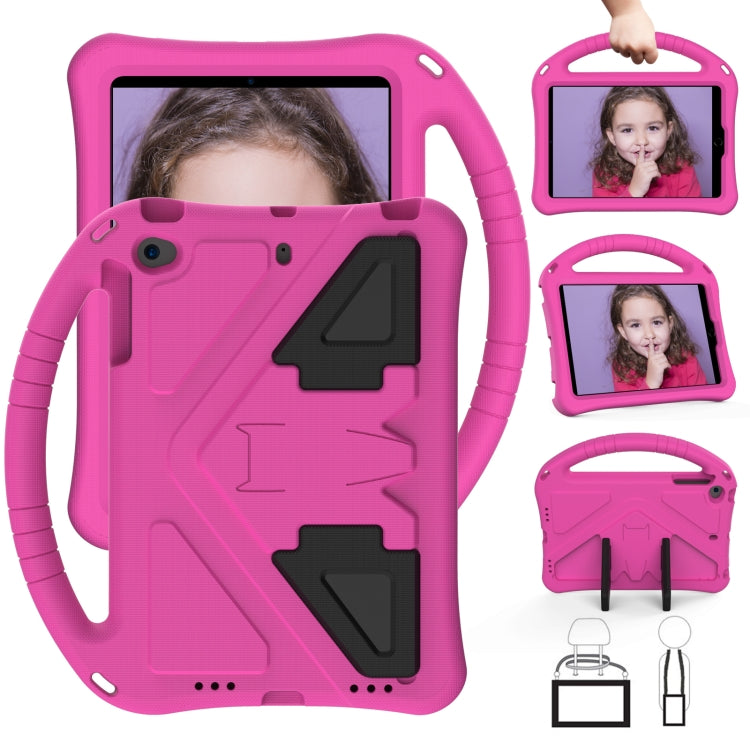 For iPad Mini5/4/3/2/1 EVA Flat Anti Falling Protective Case Shell with Holder(RoseRed) - iPad Mini 4 & 3 & 2 & 1 Cases by buy2fix | Online Shopping UK | buy2fix