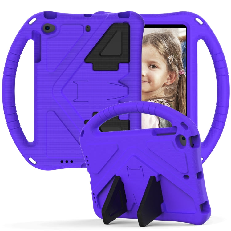 For iPad Mini5/4/3/2/1 EVA Flat Anti Falling Protective Case Shell with Holder(Purple) - iPad Mini 4 & 3 & 2 & 1 Cases by buy2fix | Online Shopping UK | buy2fix