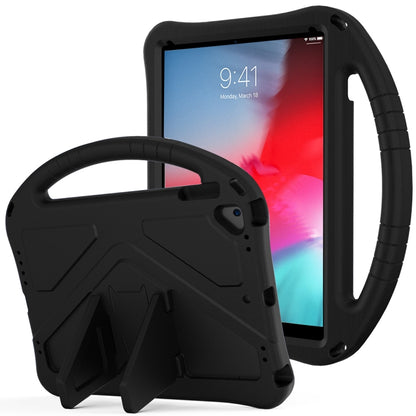 For iPad Air/Air2/9.7(2018)&(2017) EVA Flat Anti Falling Protective Case Shell with Holder(Black) - iPad 9.7 (2018) & (2017) Cases by buy2fix | Online Shopping UK | buy2fix