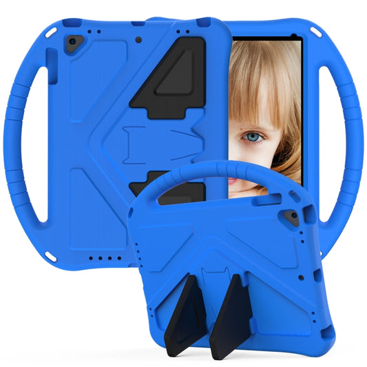 For iPad Air/Air2/9.7(2018)&(2017) EVA Flat Anti Falling Protective Case Shell with Holder(Blue) - iPad 9.7 (2018) & (2017) Cases by buy2fix | Online Shopping UK | buy2fix