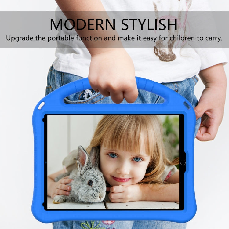 For iPad Air/Air2/9.7(2018)&(2017) EVA Flat Anti Falling Protective Case Shell with Holder(Blue) - iPad 9.7 (2018) & (2017) Cases by buy2fix | Online Shopping UK | buy2fix
