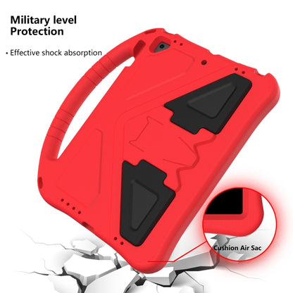 For iPad Air/Air2/9.7(2018)&(2017) EVA Flat Anti Falling Protective Case Shell with Holder(Red) - iPad 9.7 (2018) & (2017) Cases by buy2fix | Online Shopping UK | buy2fix