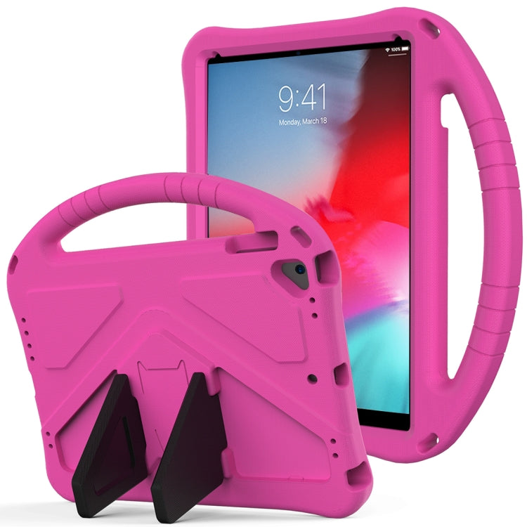 For iPad Air/Air2/9.7(2018)&(2017) EVA Flat Anti Falling Protective Case Shell with Holder(RoseRed) - iPad 9.7 (2018) & (2017) Cases by buy2fix | Online Shopping UK | buy2fix