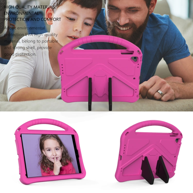 For iPad Air/Air2/9.7(2018)&(2017) EVA Flat Anti Falling Protective Case Shell with Holder(RoseRed) - iPad 9.7 (2018) & (2017) Cases by buy2fix | Online Shopping UK | buy2fix