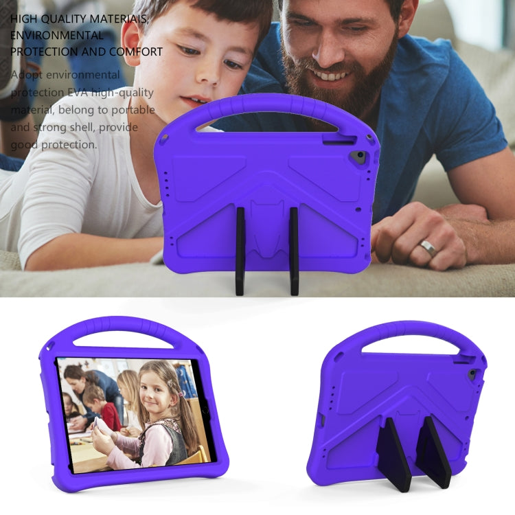 For iPad Air/Air2/9.7(2018)&(2017) EVA Flat Anti Falling Protective Case Shell with Holder(Purple) - iPad 9.7 (2018) & (2017) Cases by buy2fix | Online Shopping UK | buy2fix