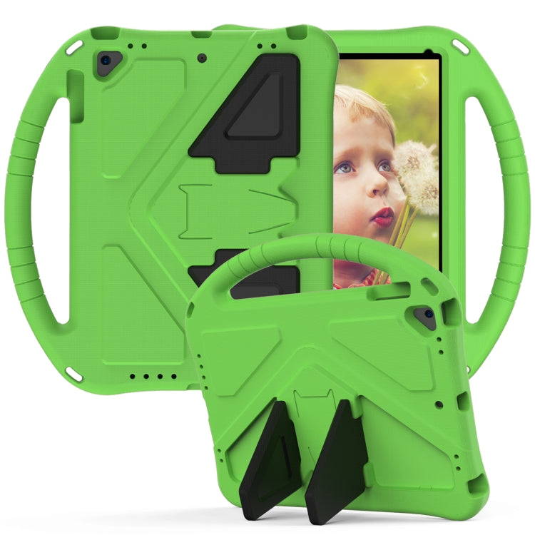 For iPad Air/Air2/9.7(2018)&(2017) EVA Flat Anti Falling Protective Case Shell with Holder(Green) - iPad 9.7 (2018) & (2017) Cases by buy2fix | Online Shopping UK | buy2fix
