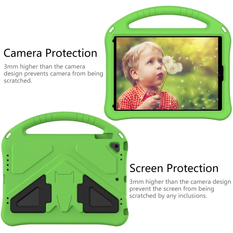For iPad Air/Air2/9.7(2018)&(2017) EVA Flat Anti Falling Protective Case Shell with Holder(Green) - iPad 9.7 (2018) & (2017) Cases by buy2fix | Online Shopping UK | buy2fix