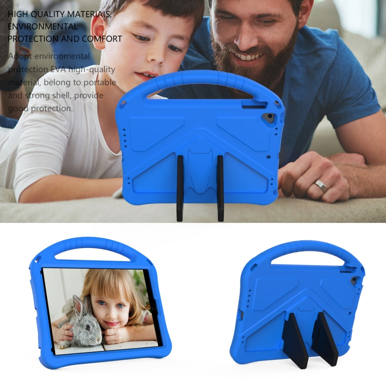 For iPad Pro 9.7 EVA Flat Anti Falling Protective Case Shell with Holder(Blue) - iPad 9.7 (2018) & (2017) Cases by buy2fix | Online Shopping UK | buy2fix