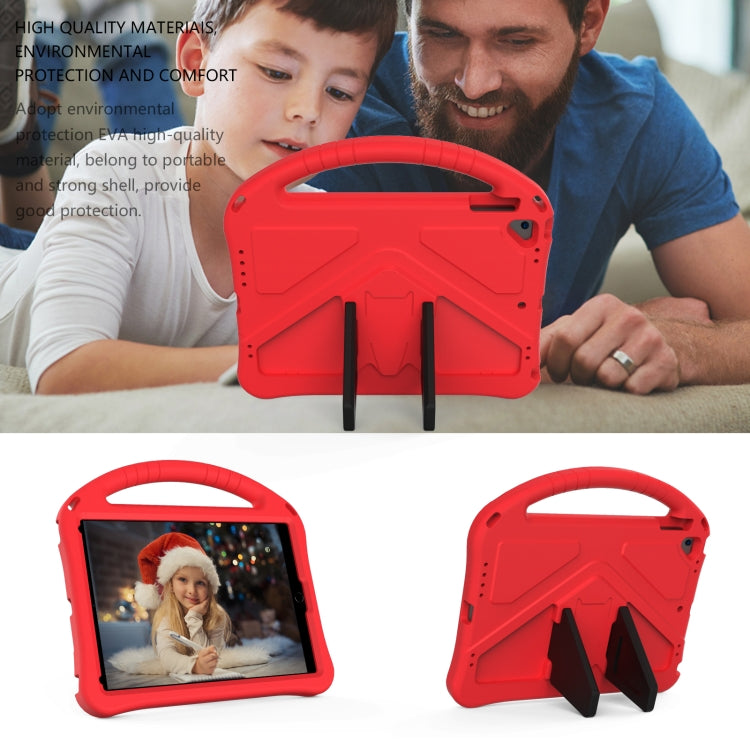 For iPad Pro 9.7 EVA Flat Anti Falling Protective Case Shell with Holder(Red) - iPad 9.7 (2018) & (2017) Cases by buy2fix | Online Shopping UK | buy2fix