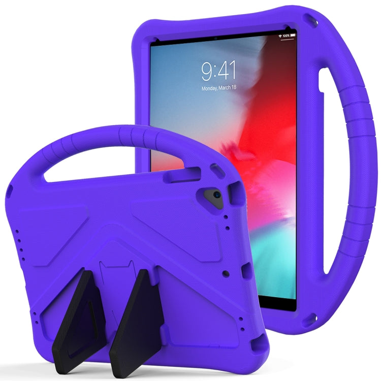 For iPad Pro 9.7 EVA Flat Anti Falling Protective Case Shell with Holder(Purple) - iPad 9.7 (2018) & (2017) Cases by buy2fix | Online Shopping UK | buy2fix