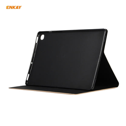 For Samsung Galaxy Tab A7 10.4 T500 / T505 2020 / 2022 ENKAY Horizontal Flip PU Leather + TPU Smart Case with Holder & Sleep / Wake-up Function(Dark Blue) - Other Galaxy Tab PC by ENKAY | Online Shopping UK | buy2fix