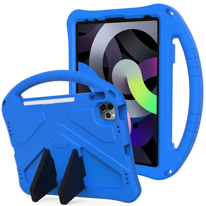 For iPad Air 2022 / 2020 10.9 EVA Flat Anti Falling Protective Case Shell with Holder(Blue) - iPad Air (2022) / (2020) 10.9 Cases by buy2fix | Online Shopping UK | buy2fix