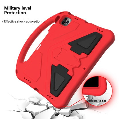 For iPad Air 2022 / 2020 10.9 EVA Flat Anti Falling Protective Case Shell with Holder(Red) - iPad Air (2022) / (2020) 10.9 Cases by buy2fix | Online Shopping UK | buy2fix