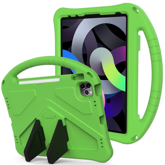 For iPad Air 2022 / 2020 10.9 EVA Flat Anti Falling Protective Case Shell with Holder(Green) - iPad Air (2022) / (2020) 10.9 Cases by buy2fix | Online Shopping UK | buy2fix