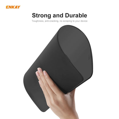 ENKAY 3 in 1 Matte Laptop Protective Case + US Version TPU Keyboard Film + Anti-dust Plugs Set for MacBook Pro 15.4 inch A1707 & A1990 (with Touch Bar)(Black) - MacBook Pro Cases by ENKAY | Online Shopping UK | buy2fix