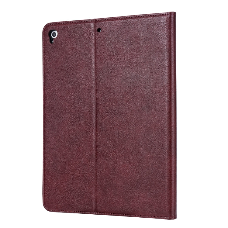 Knead Skin Texture Horizontal Flip Leather Case for iPad 9.7 2018 / 2017 / Air / Air 2/Pro 9.7, with Photo Frame & Holder & Card Slots & Wallet(Wine Red) - iPad Pro 9.7 inch Cases by buy2fix | Online Shopping UK | buy2fix