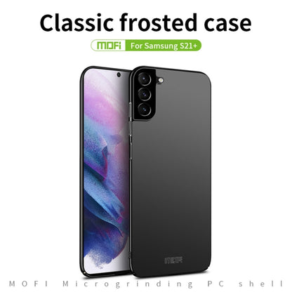 For Samsung Galaxy S21+ 5G MOFI Frosted PC Ultra-thin Hard Case(Black) - Galaxy S21+ 5G Cases by MOFI | Online Shopping UK | buy2fix