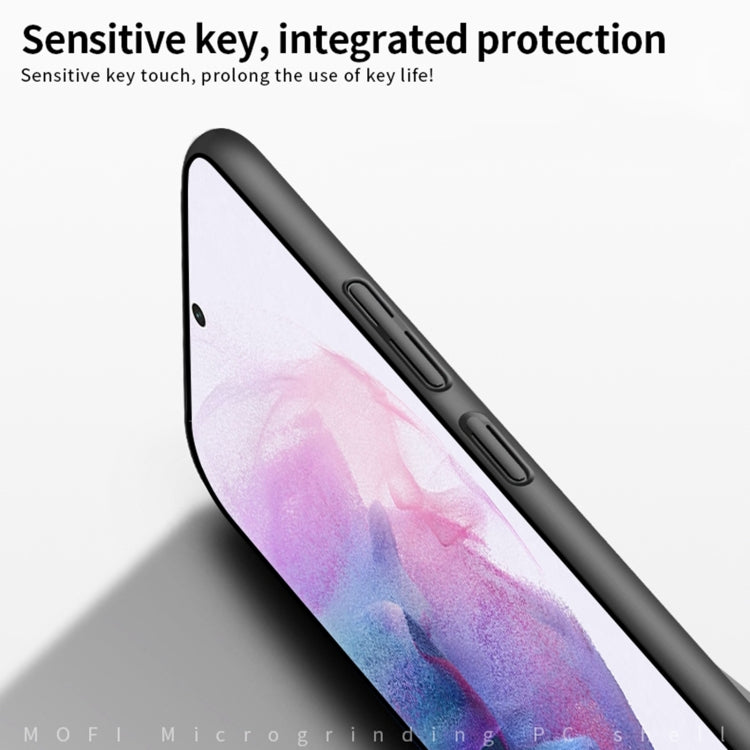 For Samsung Galaxy S21+ 5G MOFI Frosted PC Ultra-thin Hard Case(Black) by MOFI