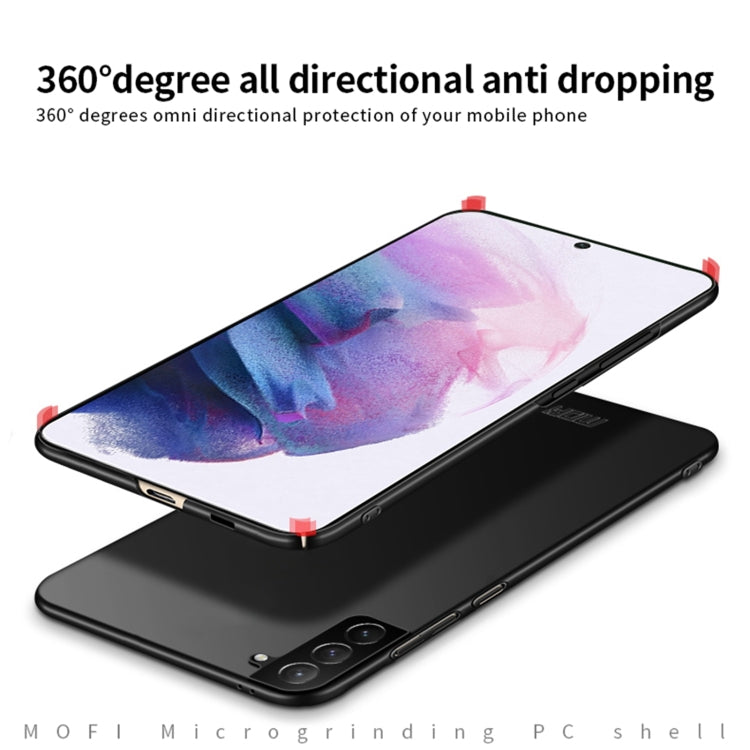 For Samsung Galaxy S21+ 5G MOFI Frosted PC Ultra-thin Hard Case(Black) by MOFI