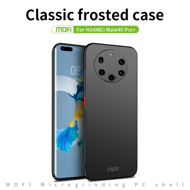 For Huawei Mate 40 Pro+ MOFI Frosted PC Ultra-thin Hard Case(Blue) - Huawei Cases by MOFI | Online Shopping UK | buy2fix