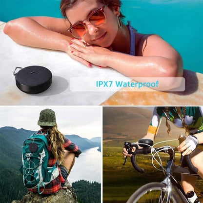 S360 Portable Outdoor Bikes Bluetooth Speaker IPX7 Waterproof  Dust-proof Shockproof Speaker, Support TF(Red) - Waterproof Speaker by buy2fix | Online Shopping UK | buy2fix