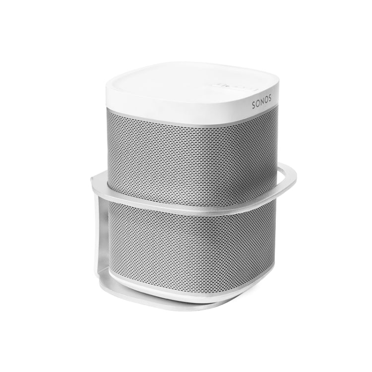 Wall Mount Bracket Universal Metal Speaker Wall Mount Stand Holder For SONOS One SL/PLAY:1(Silver) - Speaker Bracket by buy2fix | Online Shopping UK | buy2fix