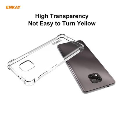 For Motorola Moto G Power 2021 Hat-Prince ENKAY Clear TPU Shockproof Case Soft Anti-slip Cover - Motorola Cases by ENKAY | Online Shopping UK | buy2fix