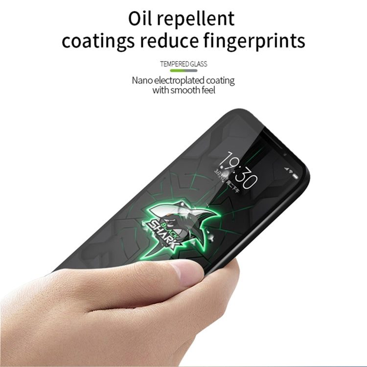 For Xiaomi Black Shark 4 / 4 Pro PINWUYO 9H 2.5D Full Screen Tempered Glass Film(Black) -  by PINWUYO | Online Shopping UK | buy2fix