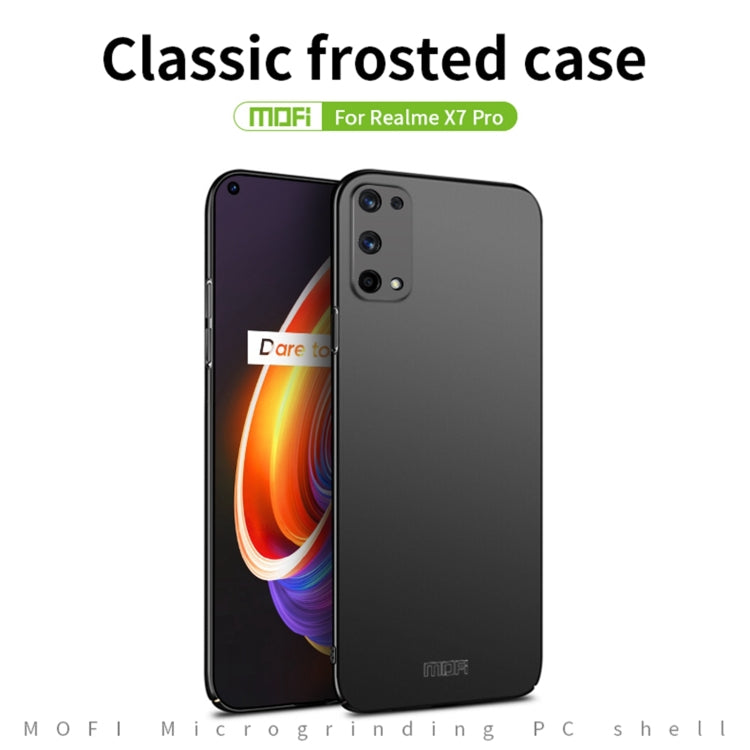 For OPPO Realme X7 Pro MOFI Frosted PC Ultra-thin Hard Case(Rose Gold) - Realme Cases by MOFI | Online Shopping UK | buy2fix