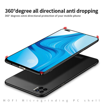 For OPPO F17 Pro / A93 MOFI Frosted PC Ultra-thin Hard Case(Blue) - OPPO Cases by MOFI | Online Shopping UK | buy2fix