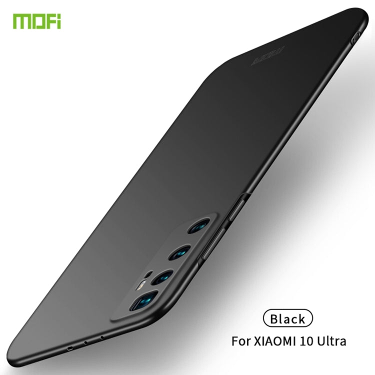For Xiaomi Mi 10 Ultra MOFI Frosted PC Ultra-thin Hard Case(Black) - Xiaomi Cases by MOFI | Online Shopping UK | buy2fix