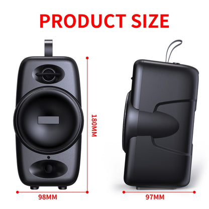 BT08 Portable Cylindrical Bluetooth Speaker, Supports TF card / FM / 3.5mm AUX / U Disk - Desktop Speaker by buy2fix | Online Shopping UK | buy2fix