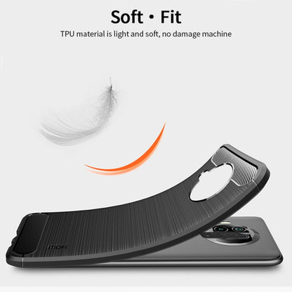 For Xiaomi Mi 10T Lite /Mi 10i 5G / Note 9 Pro 5G MOFI Gentleness Series Brushed Texture Carbon Fiber Soft TPU Case(Black) - Xiaomi Cases by MOFI | Online Shopping UK | buy2fix