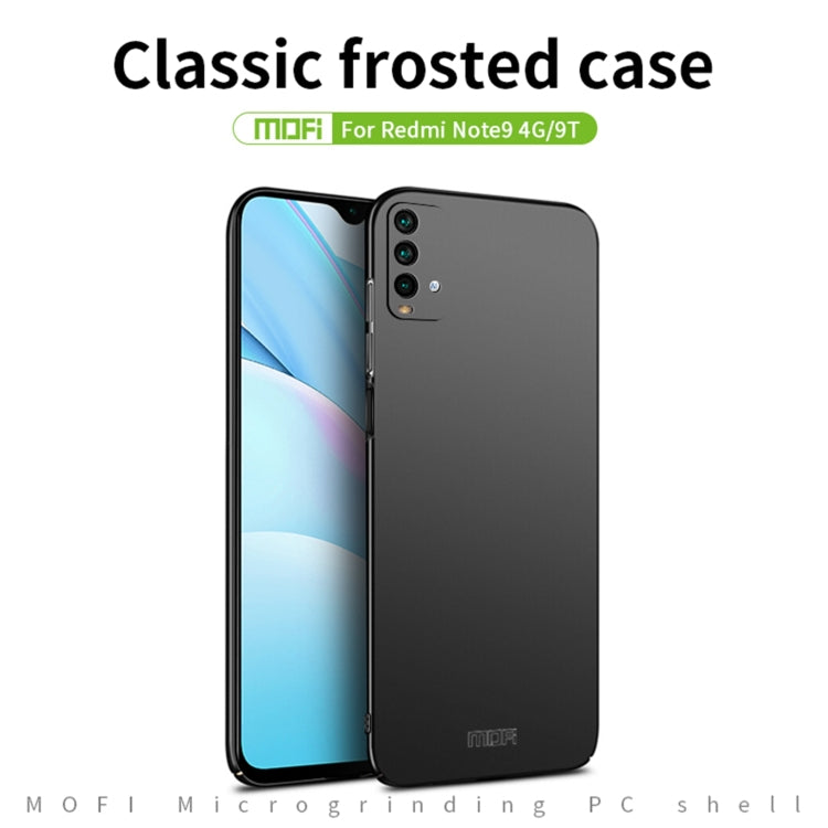 For Xiaomi Redmi 9T / Note9 4G / 9 Power MOFI Frosted PC Ultra-thin Hard Case(Red) - Xiaomi Cases by MOFI | Online Shopping UK | buy2fix