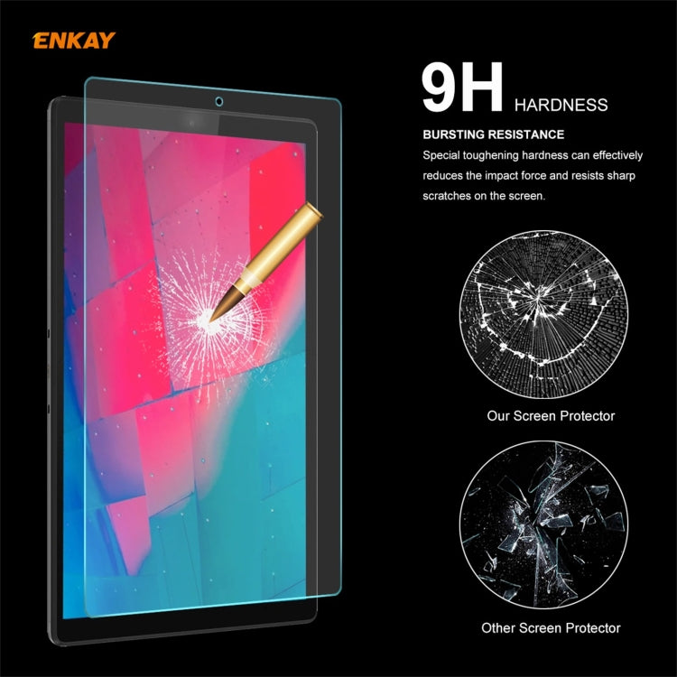 For Lenovo Tab M10 HD (2nd Gen) ENKAY Hat-Prince 0.33mm 9H Surface Hardness 2.5D Explosion-proof Tempered Glass Protector Film - Others by ENKAY | Online Shopping UK | buy2fix