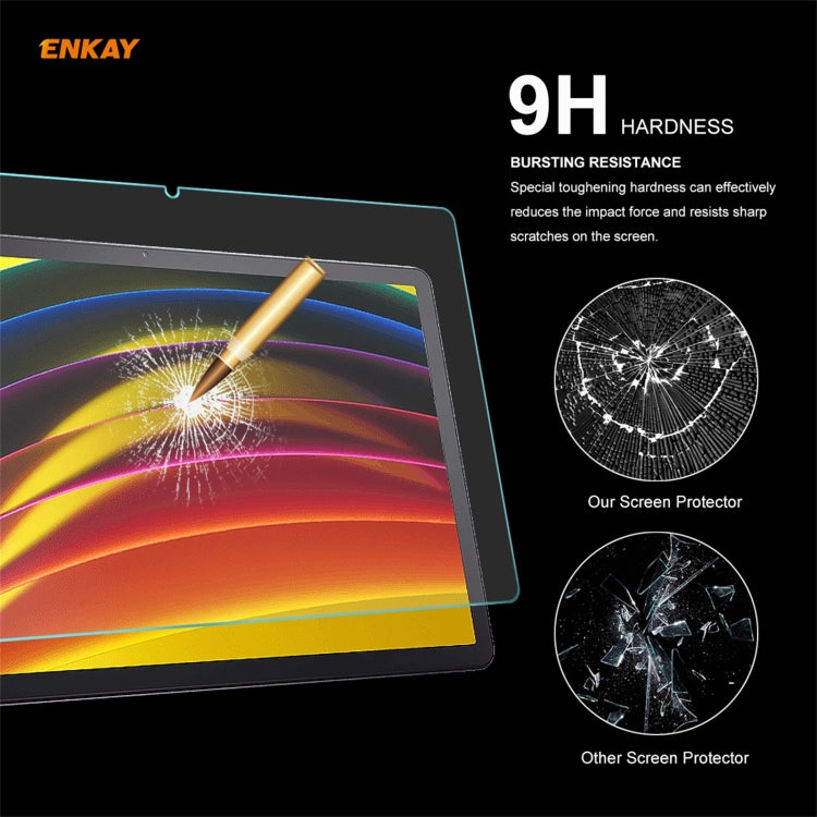 For Lenovo Tab P11 ENKAY Hat-Prince 0.33mm 9H Surface Hardness 2.5D Explosion-proof Tempered Glass Protector Film - Others by ENKAY | Online Shopping UK | buy2fix