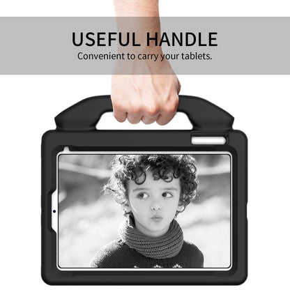 For iPad mini 6 / mini 2024 Children EVA Shockproof Tablet Case with Thumb Bracket(Black) - iPad mini 6 Cases by buy2fix | Online Shopping UK | buy2fix