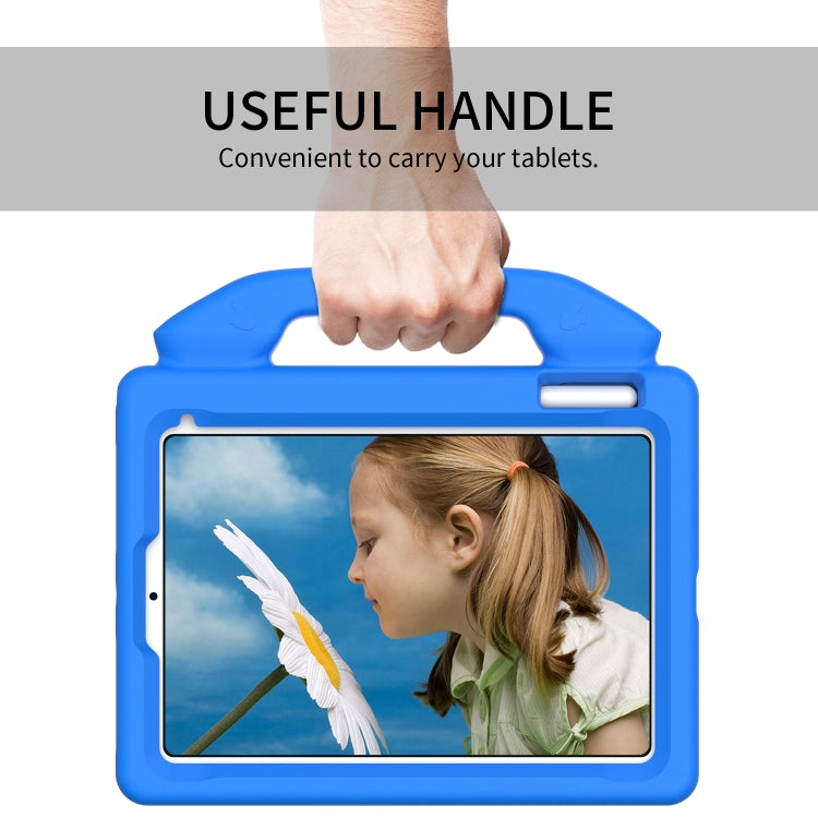 For iPad mini 6 / mini 2024 Children EVA Shockproof Tablet Case with Thumb Bracket(Blue) - iPad mini 6 Cases by buy2fix | Online Shopping UK | buy2fix