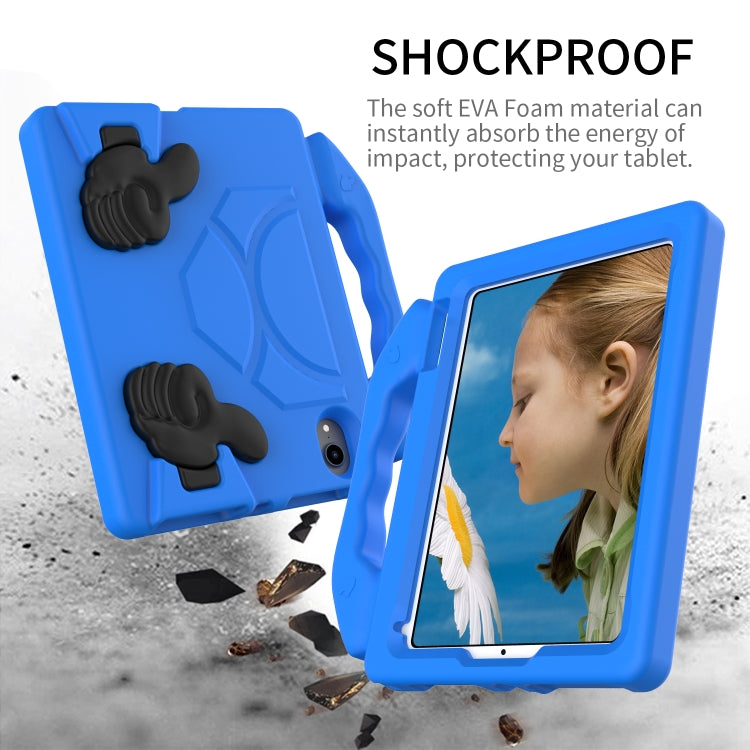 For iPad mini 6 / mini 2024 Children EVA Shockproof Tablet Case with Thumb Bracket(Blue) - iPad mini 6 Cases by buy2fix | Online Shopping UK | buy2fix