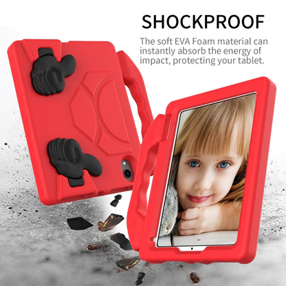 For iPad mini 6 / mini 2024 Children EVA Shockproof Tablet Case with Thumb Bracket(Red) - iPad mini 6 Cases by buy2fix | Online Shopping UK | buy2fix