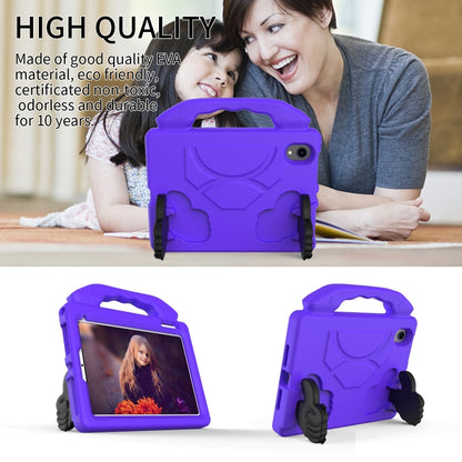 For iPad mini 6 / mini 2024 Children EVA Shockproof Tablet Case with Thumb Bracket(Purple) - iPad mini 6 Cases by buy2fix | Online Shopping UK | buy2fix