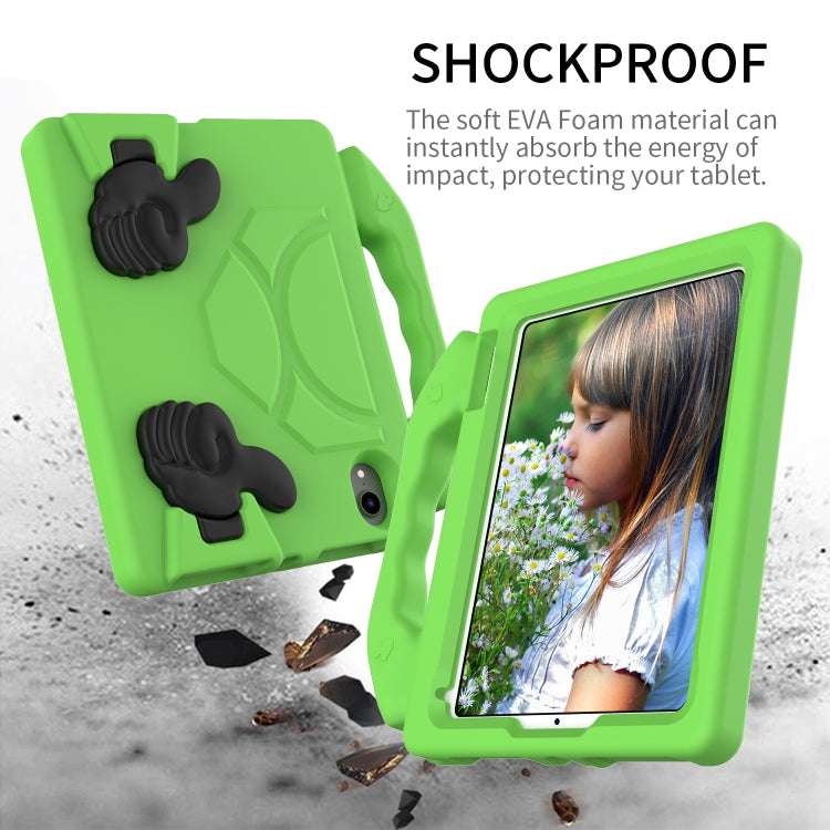 For iPad mini 6 / mini 2024 Children EVA Shockproof Tablet Case with Thumb Bracket(Green) - iPad mini 6 Cases by buy2fix | Online Shopping UK | buy2fix