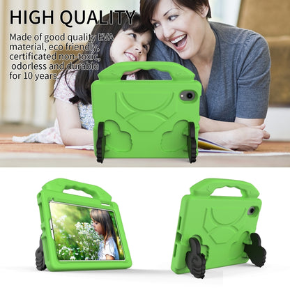 For iPad mini 6 / mini 2024 Children EVA Shockproof Tablet Case with Thumb Bracket(Green) - iPad mini 6 Cases by buy2fix | Online Shopping UK | buy2fix