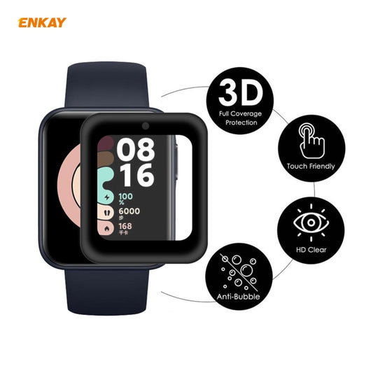 For Redmi Watch ENKAY Hat-Prince 3D Full Screen Soft PC Edge + PMMA HD Screen Protector Film by ENKAY