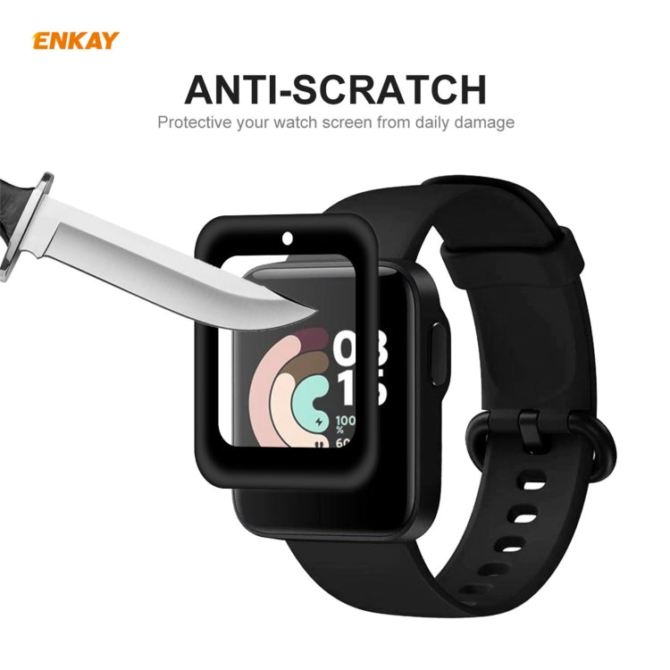 For Redmi Watch ENKAY Hat-Prince 3D Full Screen Soft PC Edge + PMMA HD Screen Protector Film - Screen Protector by ENKAY | Online Shopping UK | buy2fix