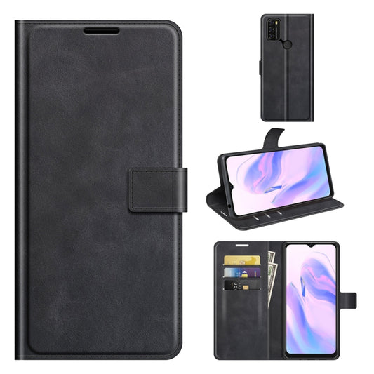 For Blackview A70 Retro Calf Pattern Buckle Horizontal Flip Leather Case with Holder & Card Slots & Wallet(Black) - More Brand by buy2fix | Online Shopping UK | buy2fix