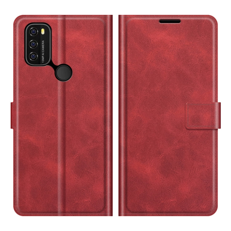 For Blackview A70 Retro Calf Pattern Buckle Horizontal Flip Leather Case with Holder & Card Slots & Wallet(Red) - More Brand by buy2fix | Online Shopping UK | buy2fix