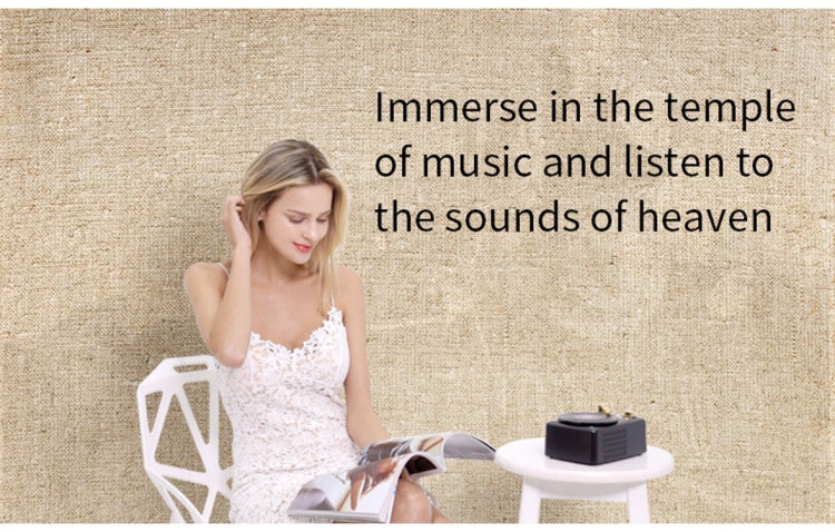 T12 Retro Style Bluetooth Speaker, Built-in High-sensitivity FM Receiving Antenna, Long-Term Voyage - Desktop Speaker by buy2fix | Online Shopping UK | buy2fix